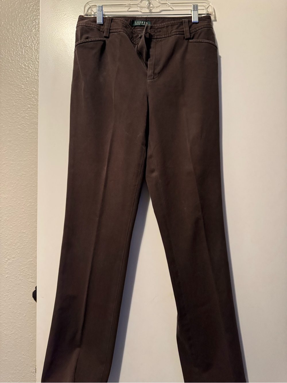 Lauren Ralph Lauren Dark Brown Women's Pants